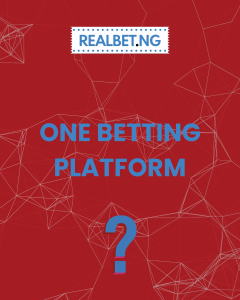 One Betting Platform (Realbet) Nigeria