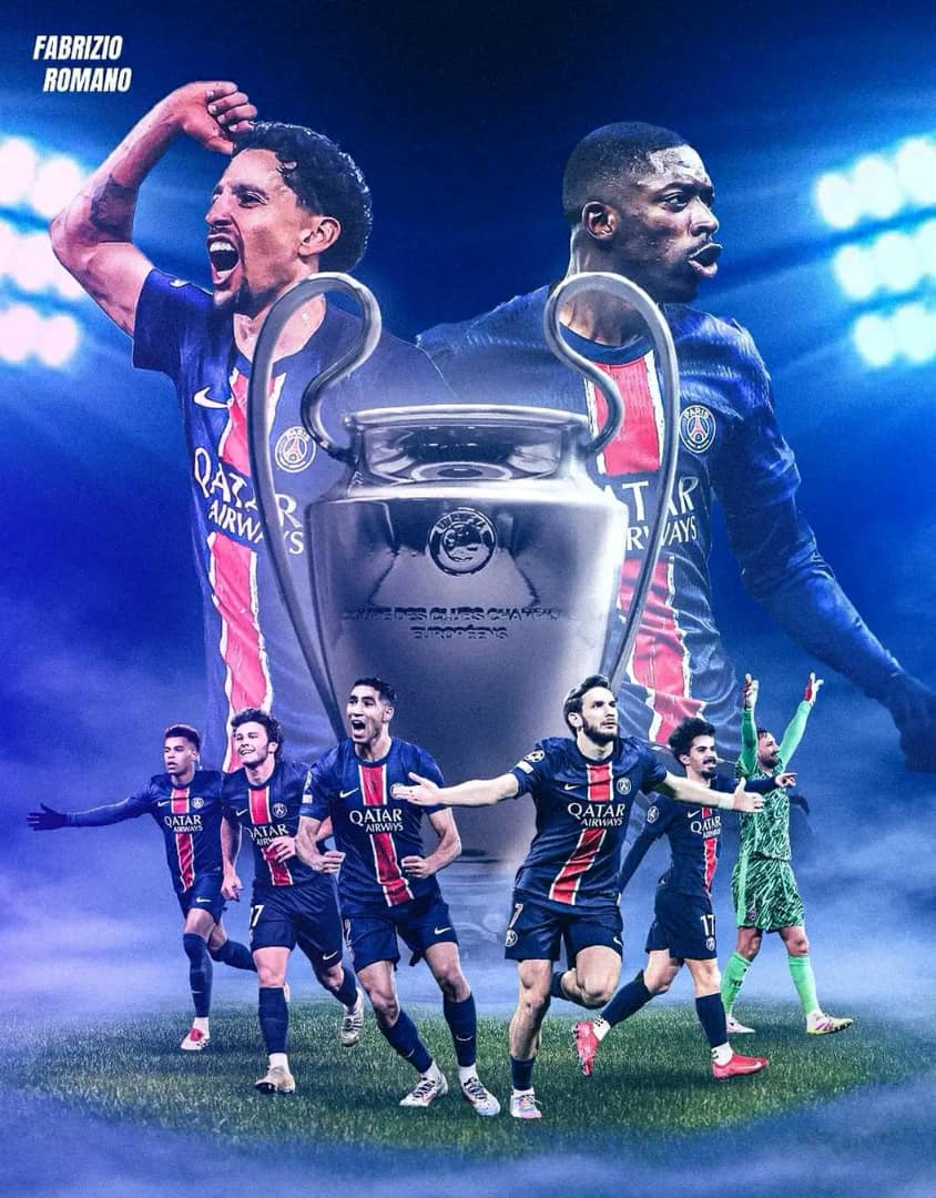 PSG OUTCLASS INTER MILAN IN UCL FINAL