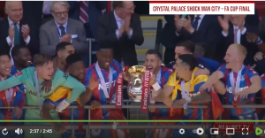Crystal Palace wins The FA Cup Beating Man City 1-0