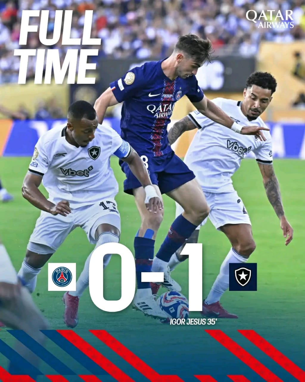 PSG vs Botafogo
