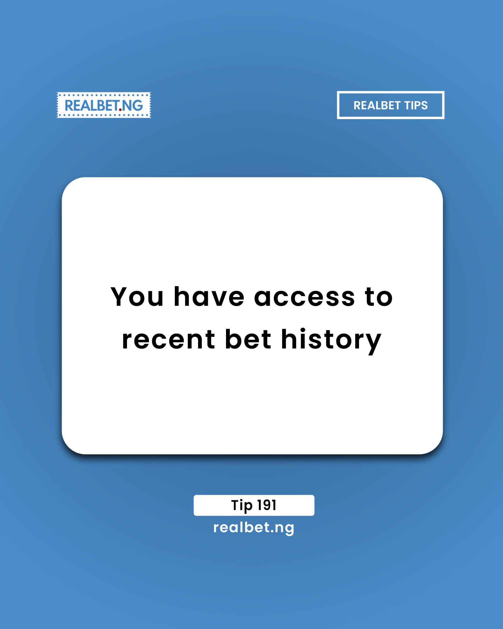 REALBET TIPS 191-01